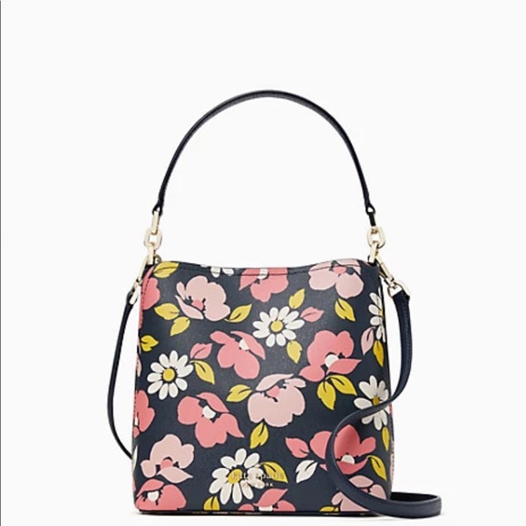 Kate Spade ♠️ Floral Satchel & Crossbody - Picture 4 of 10